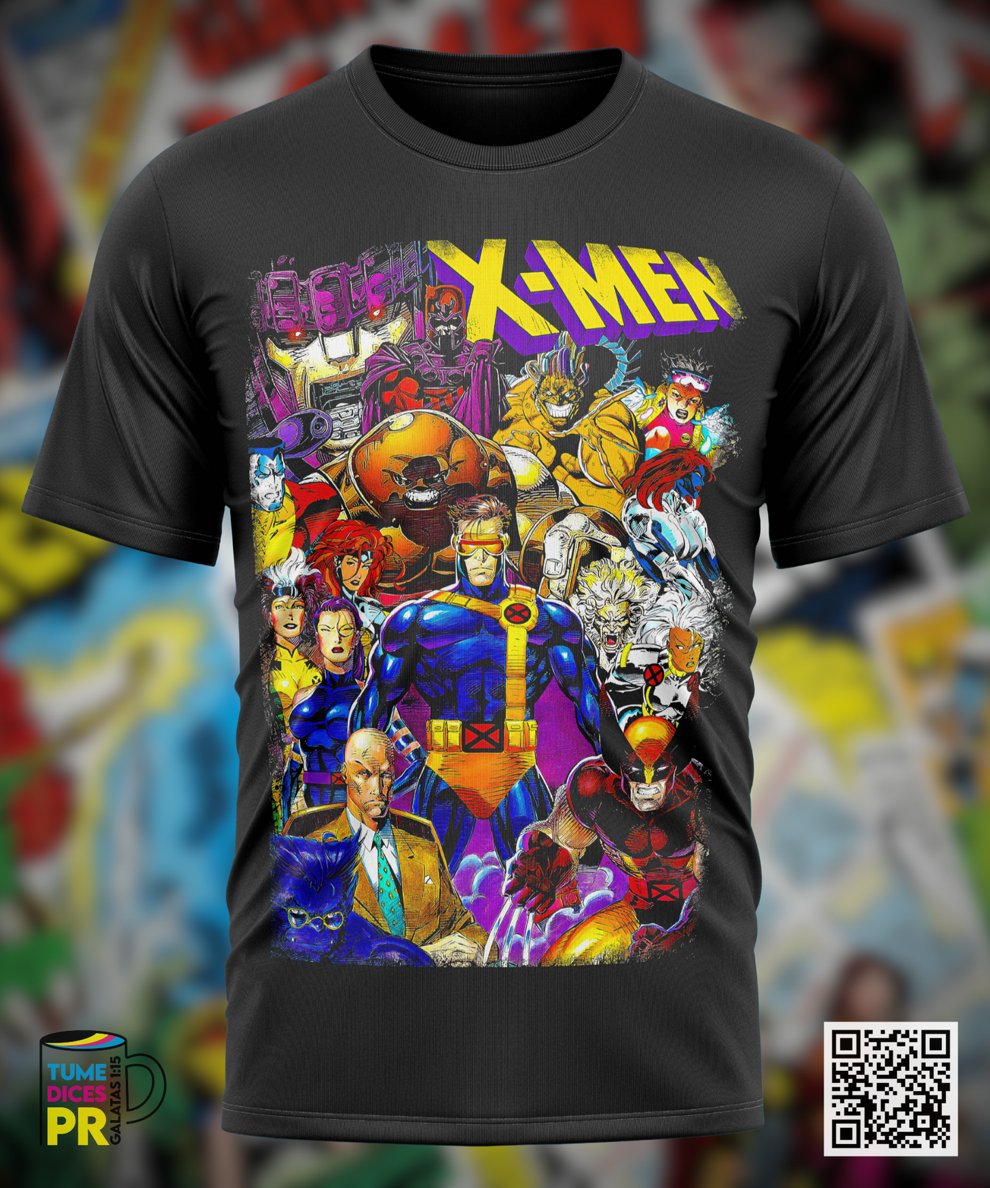 X MEN Camisetas
