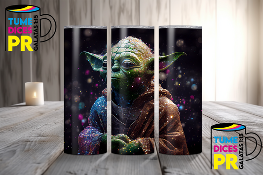 Yoda/Baby Yoda Skinny Tumbler