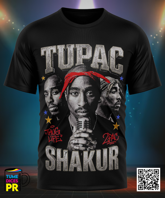 TUPAC Camiseta