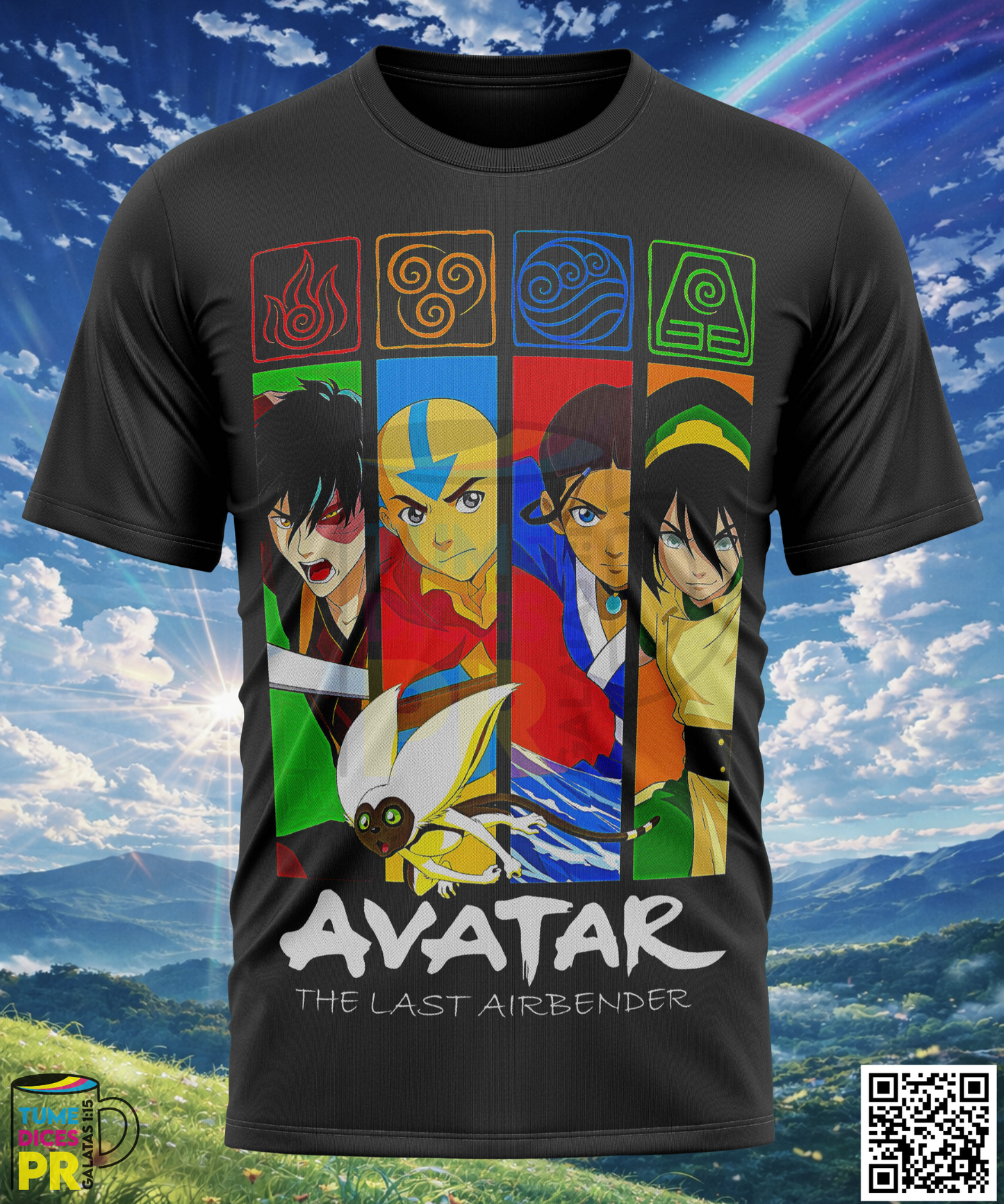 AVATAR THE LAST AIRBENDER Camisetas