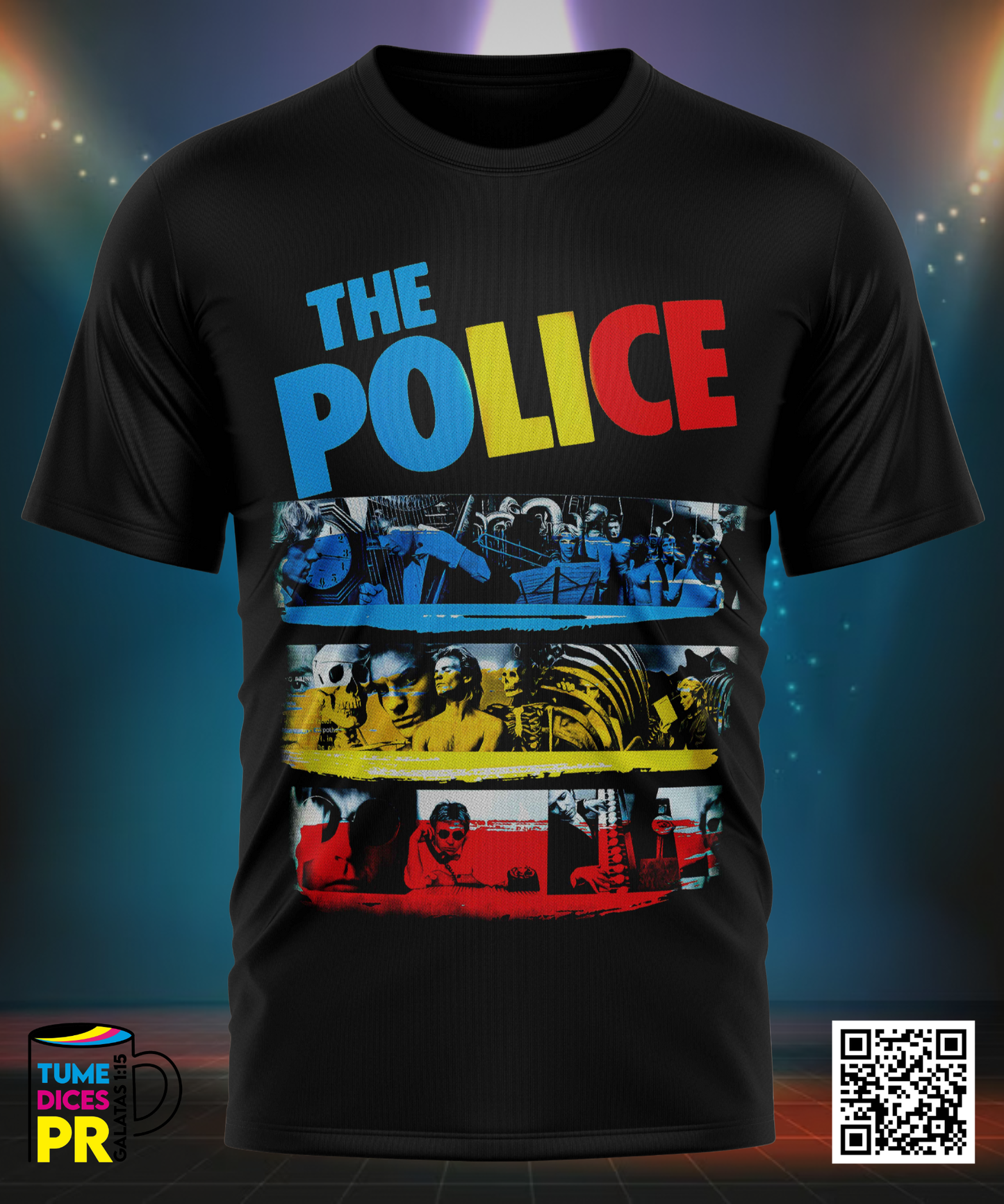 THE POLICE Camisetas