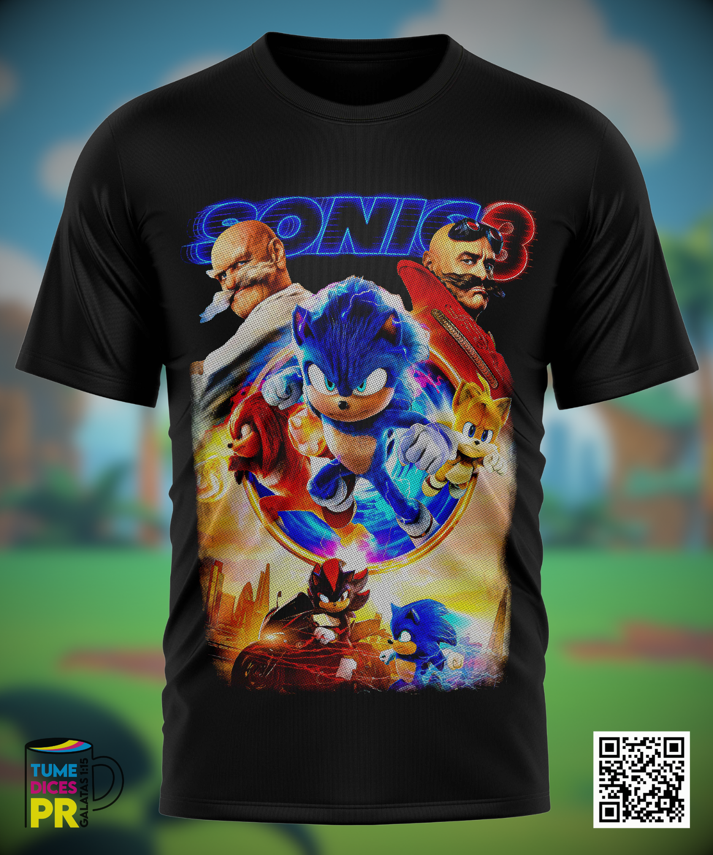 SONIC THE HEDGEHOG Camisetas
