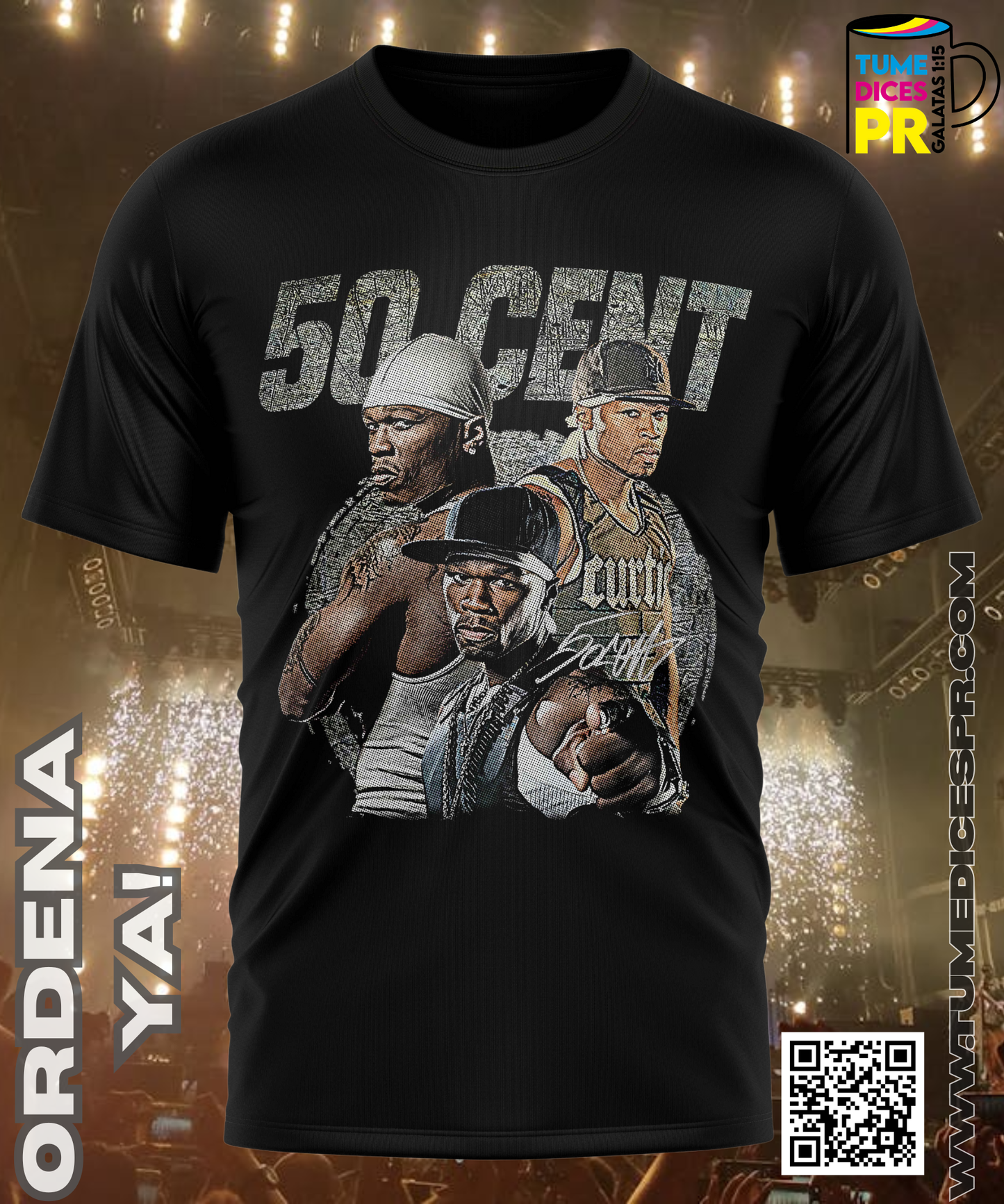 50 CENT Camiseta