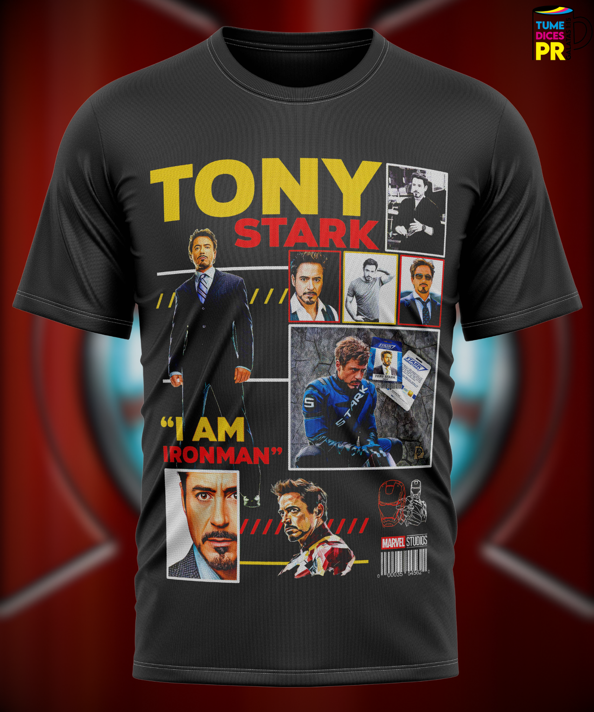 IRON MAN Camisetas