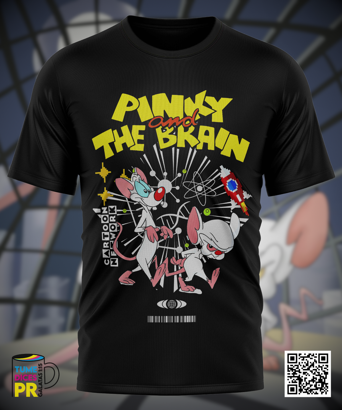 PINKY AND BRAIN Camisetas