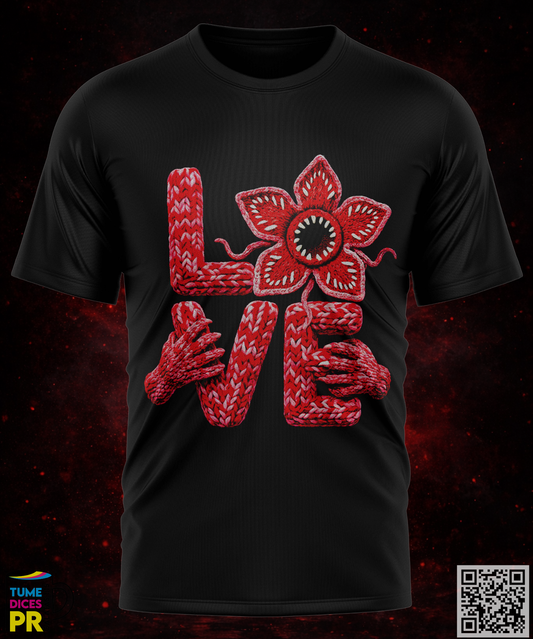 STRANGER THINGS SAN VALENTIN Camisetas