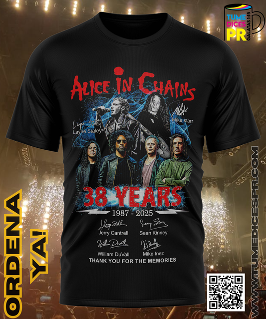Camisetas de ALICE IN CHAINS