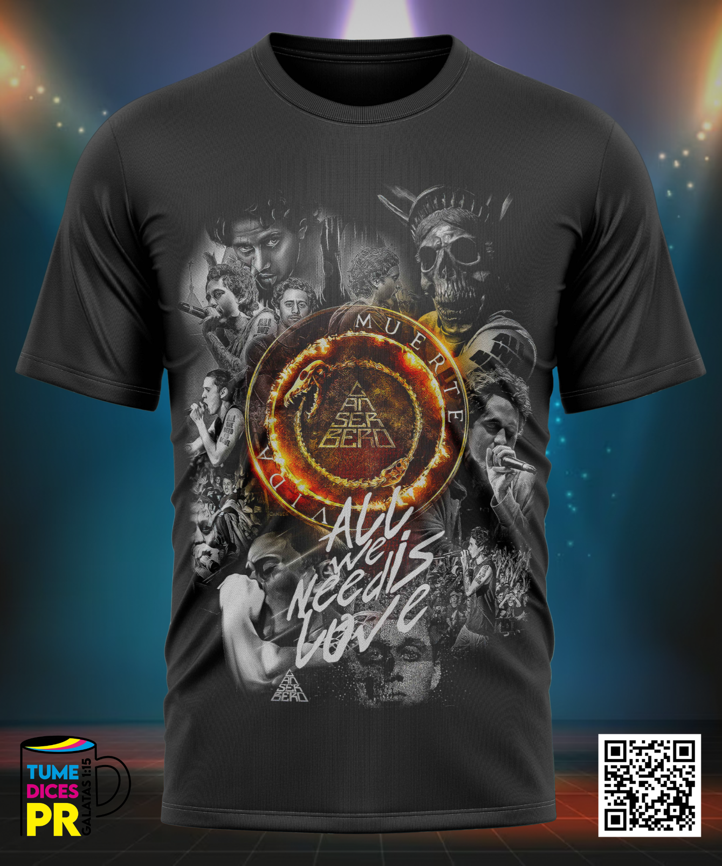 CANSERBERO Camisetas