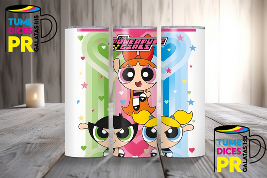 POWERPUFF GIRLS Skinny Tumbler