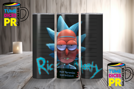 RICK AND MORTY Skinny Tumbler