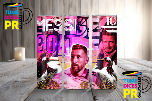 MESSI Skinny Tumbler