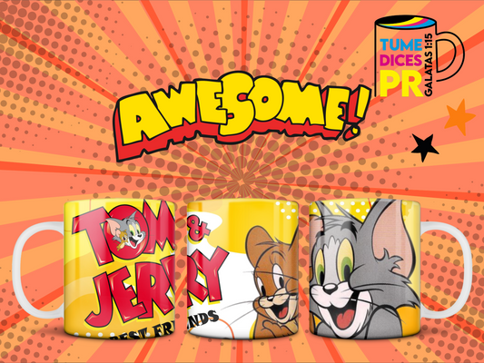Taza Tom & Jerry