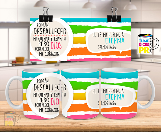 Taza Mensajes Cristianos