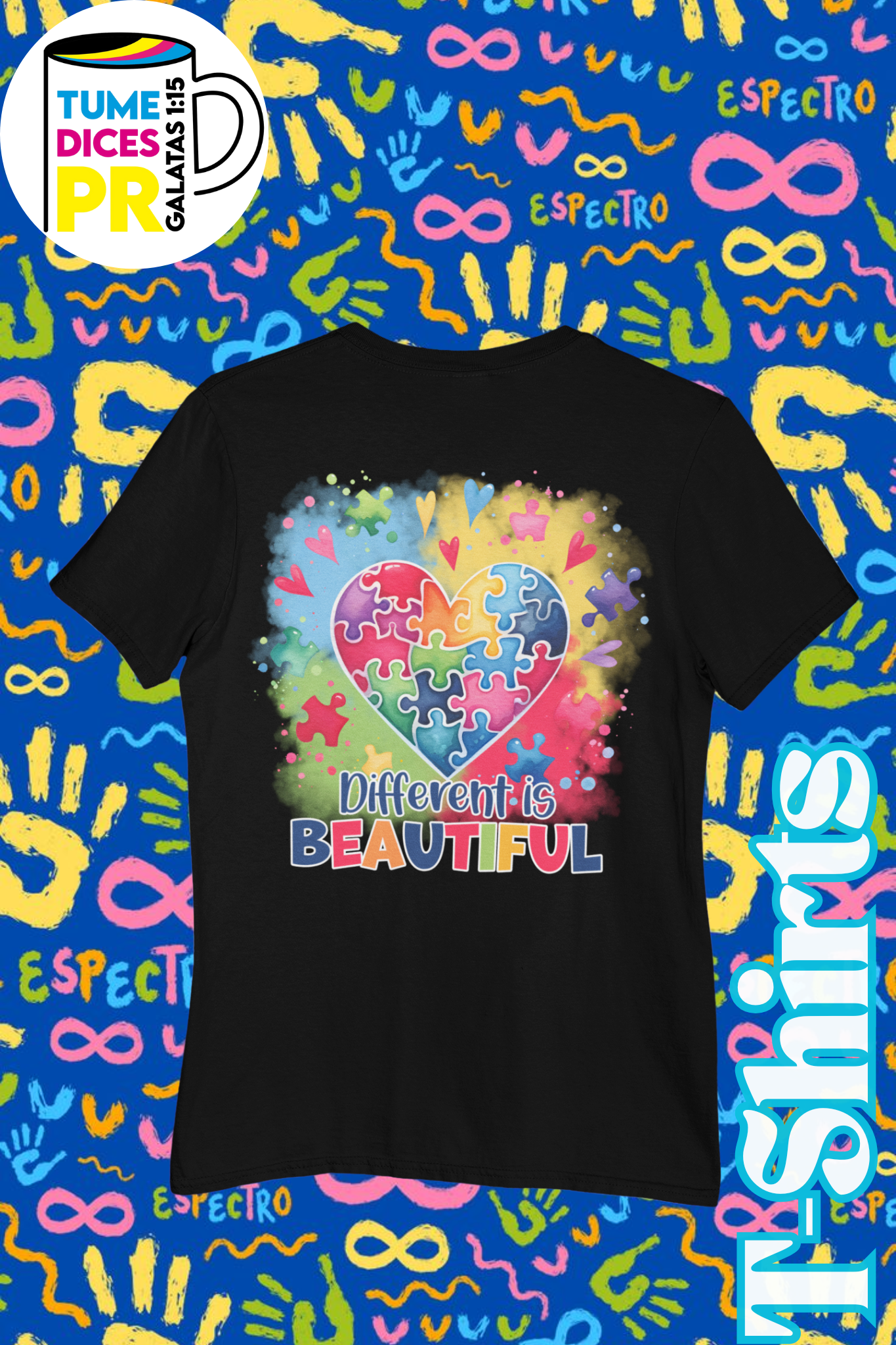 AUTISMO 4 Camisetas