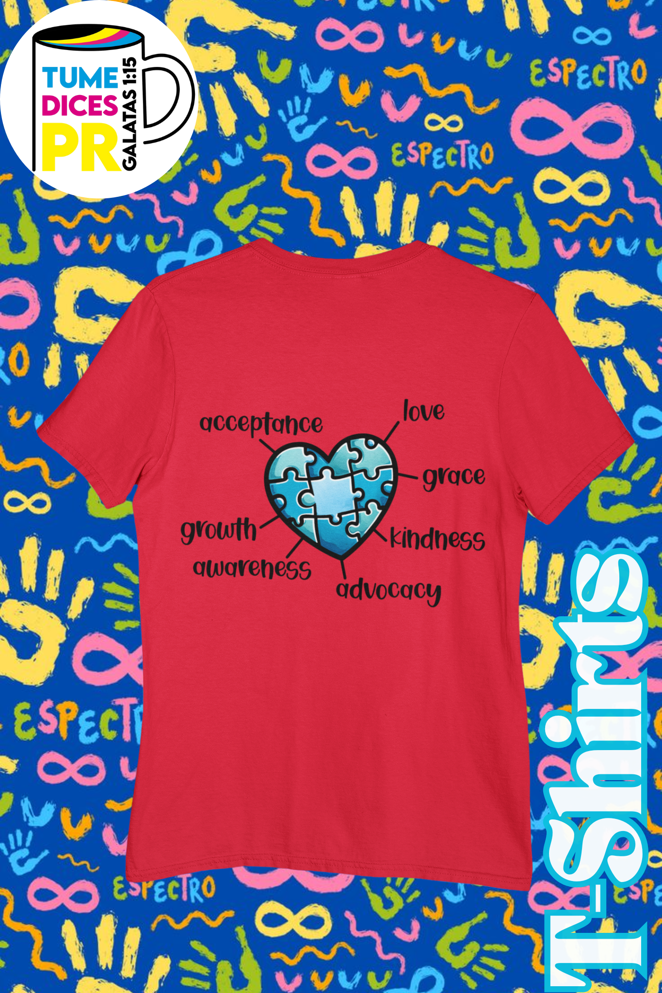 AUTISMO 5 Camisetas