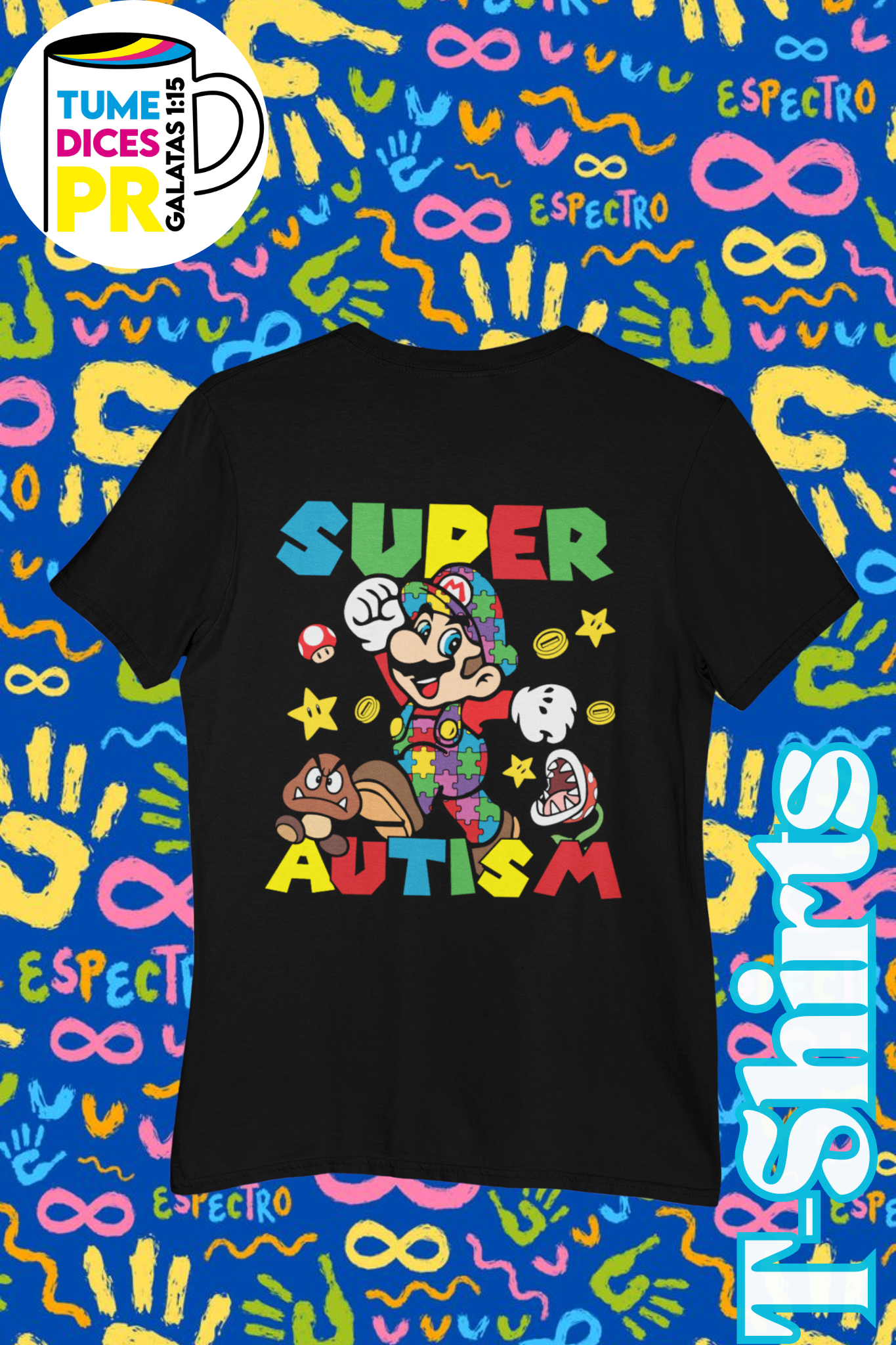 AUTISMO 5 Camisetas