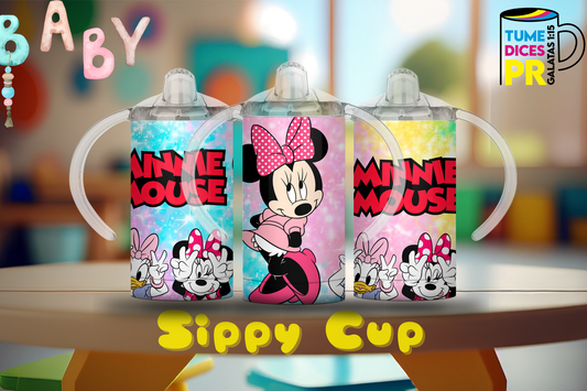 Sippy Cup Minnie Mouse 5 12 oz | Acero inoxidable | Con sorbeto