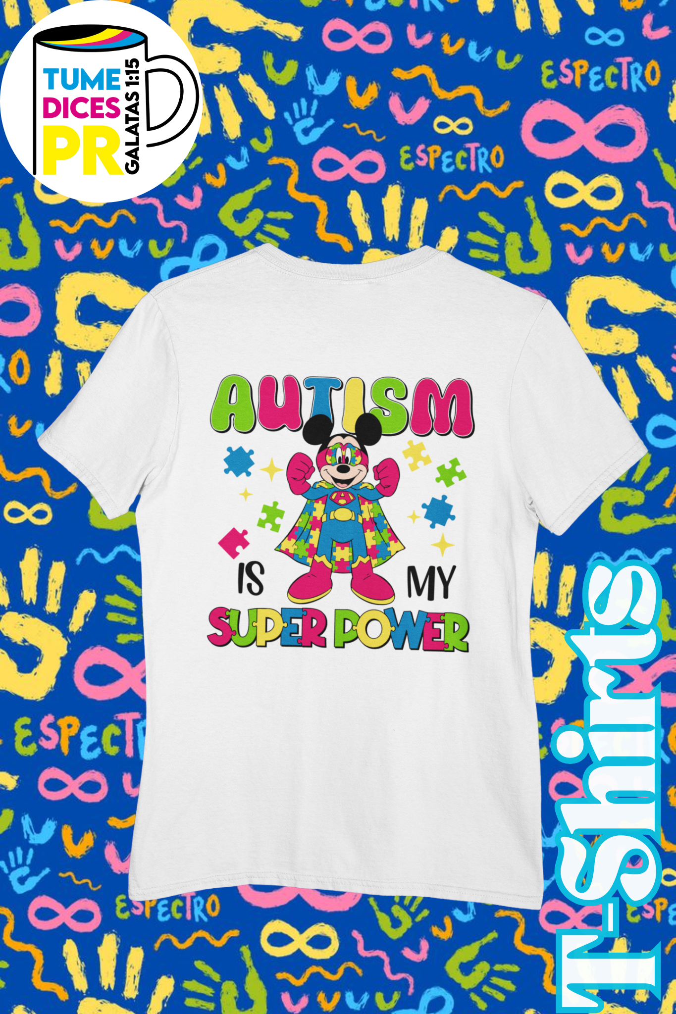 AUTISMO 5 Camisetas