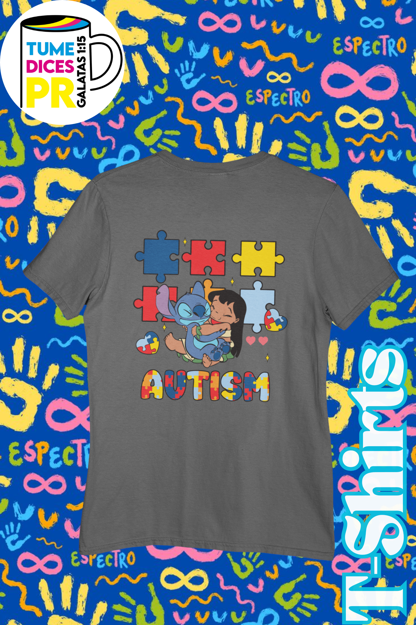 AUTISMO 5 Camisetas