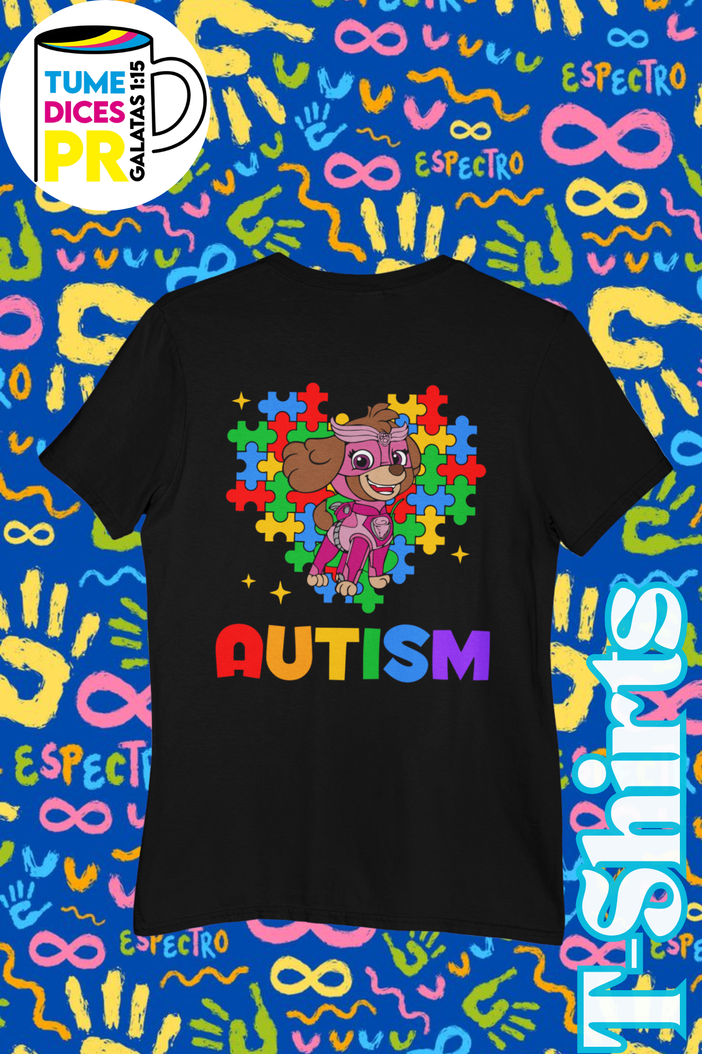 AUTISMO 5 Camisetas
