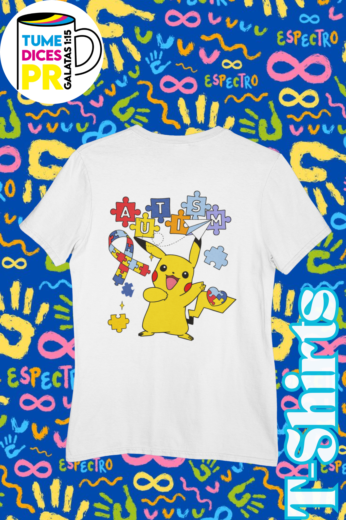 AUTISMO 5 Camisetas