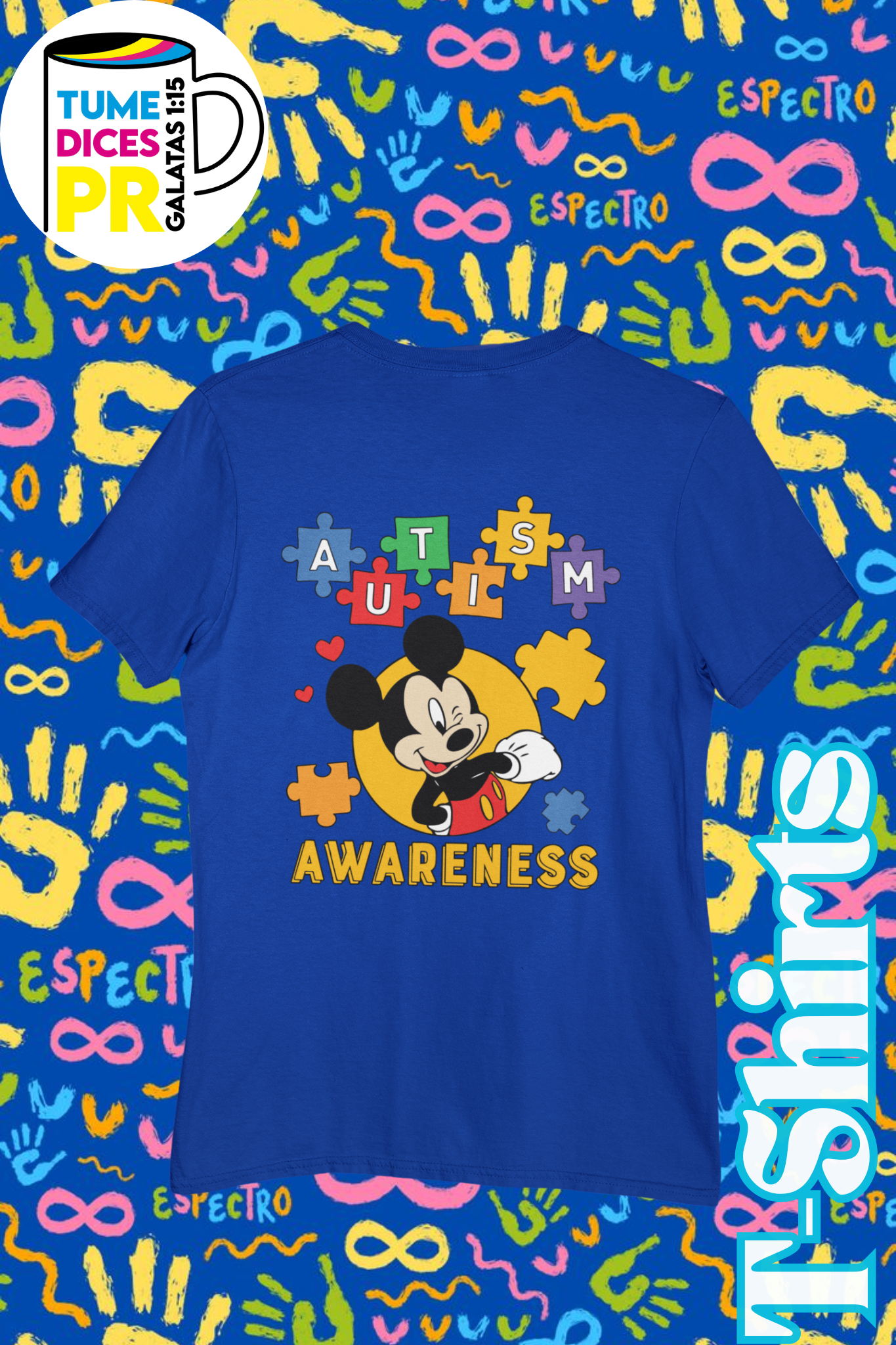 AUTISMO 5 Camisetas