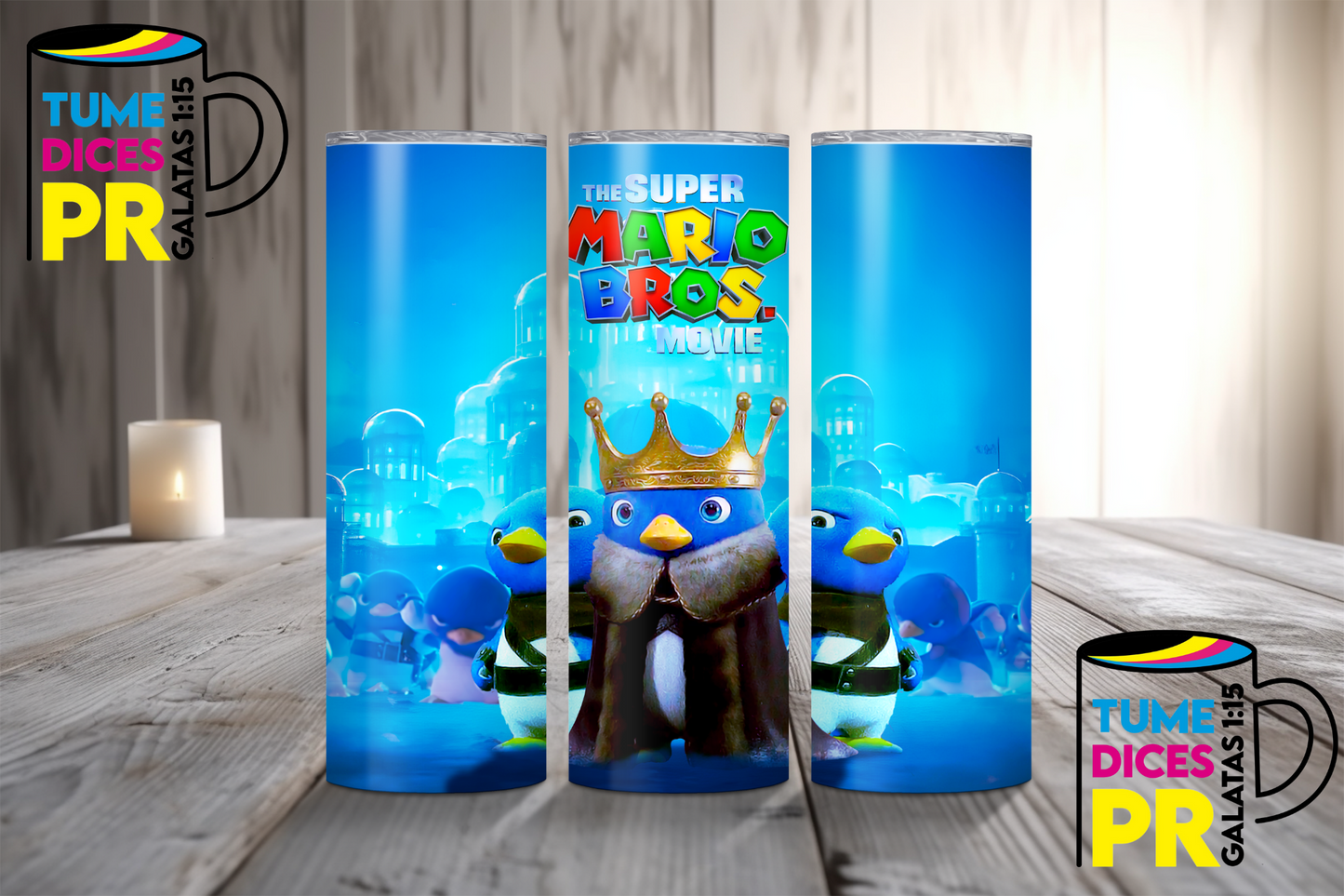MARIO BROS Skinny Tumbler