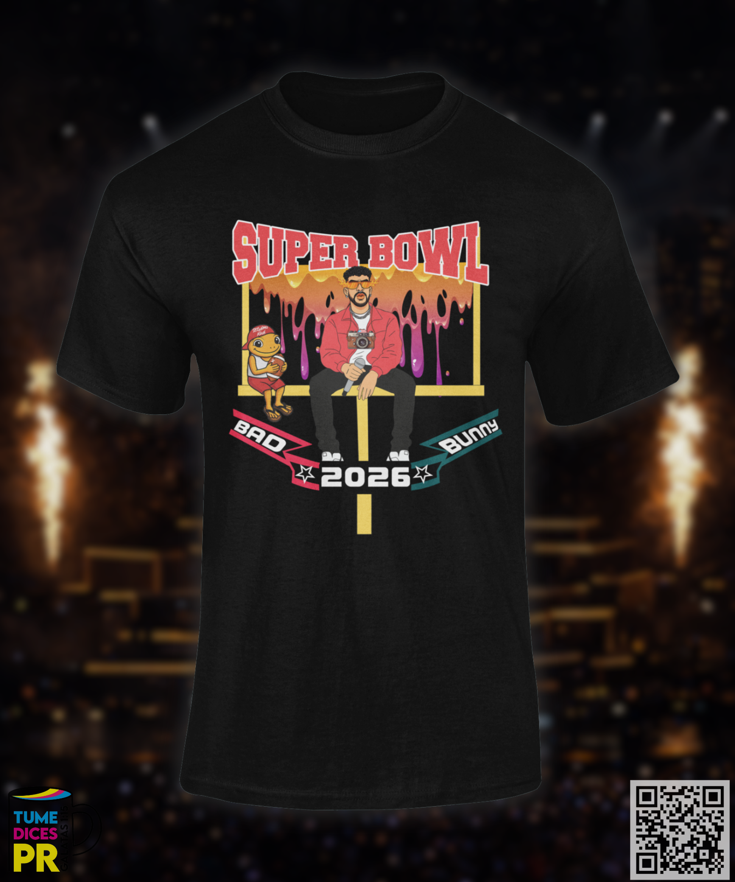 HALFTIME SHOW BAD BUNNY Camisetas