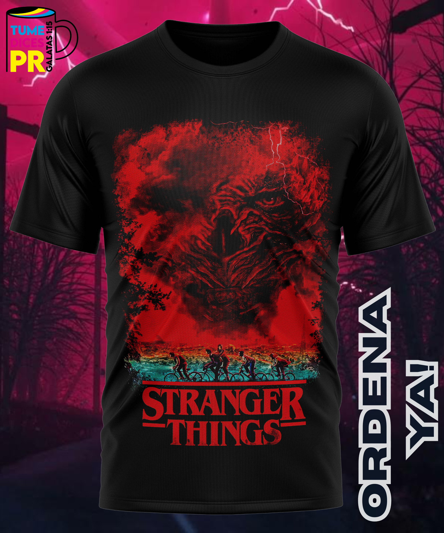 STRANGER THINGS Camisetas