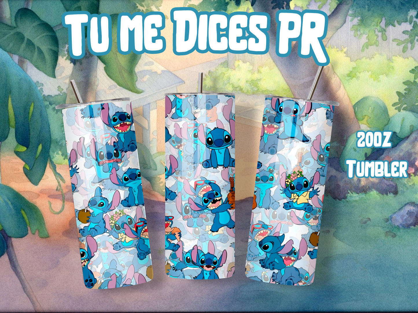 LILO & STITCH Skinny Tumbler