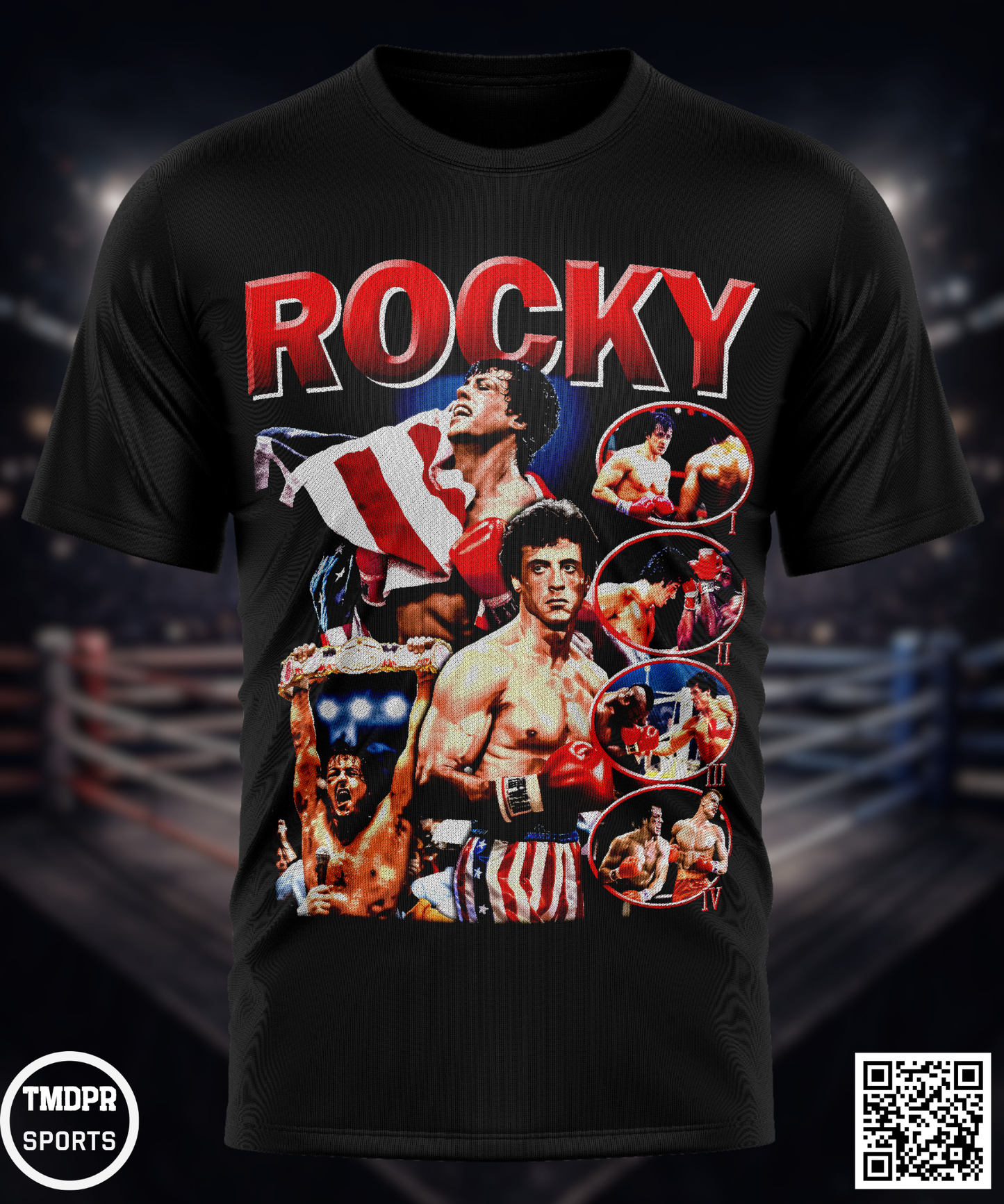 BOXEO ROCKY BALBOA Camisetas
