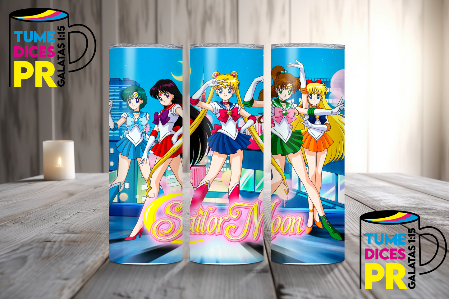 ANIME Skinny Tumbler