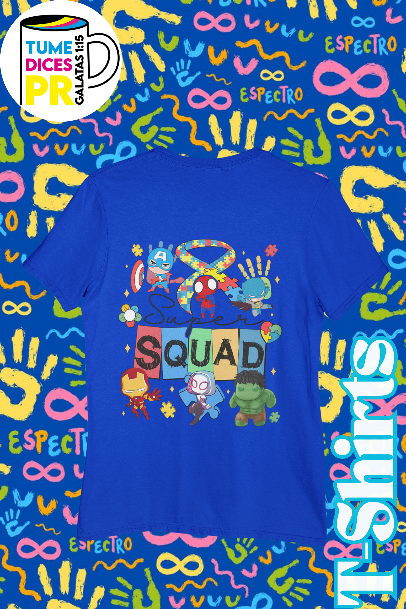 AUTISMO 5 Camisetas