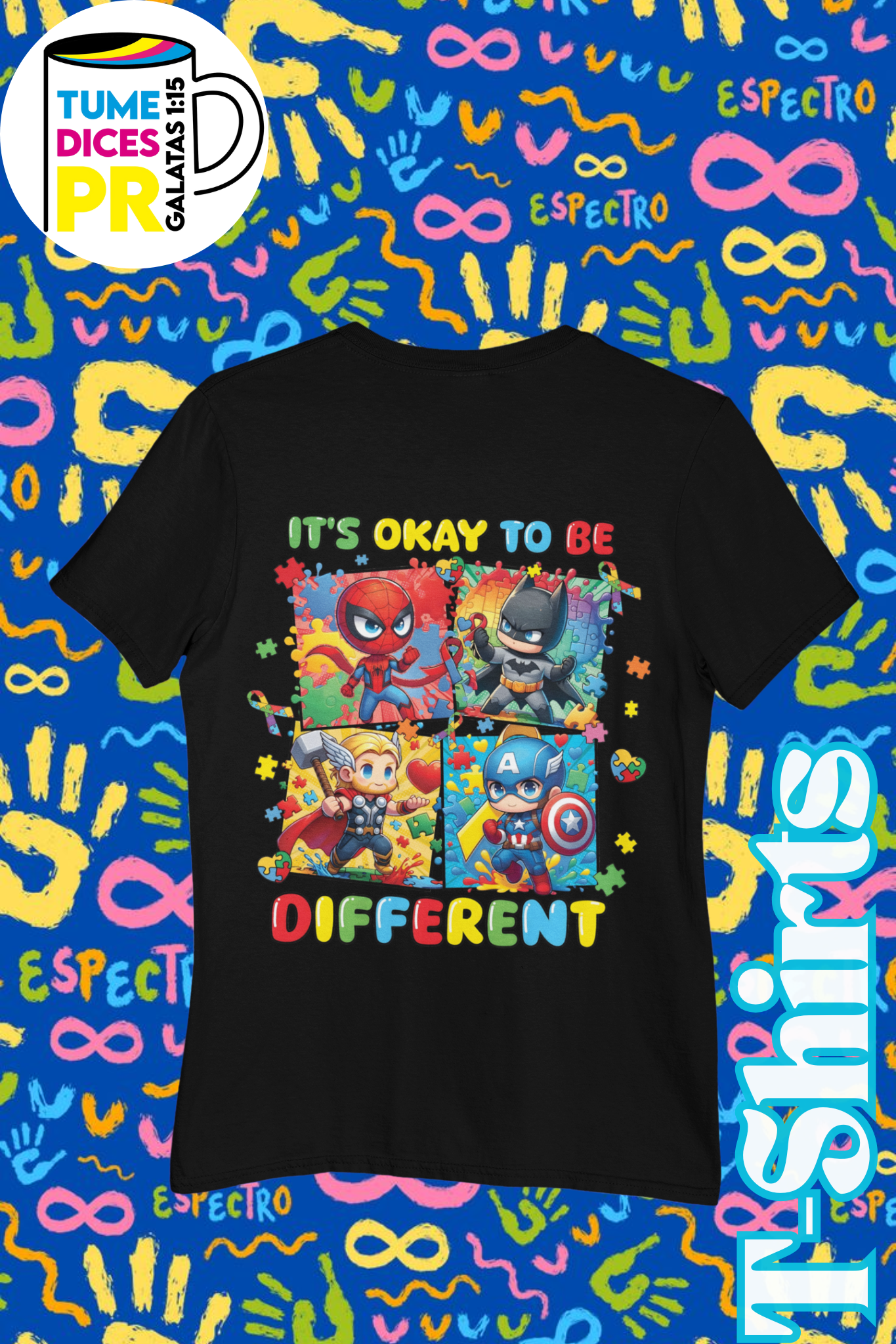 AUTISMO 5 Camisetas