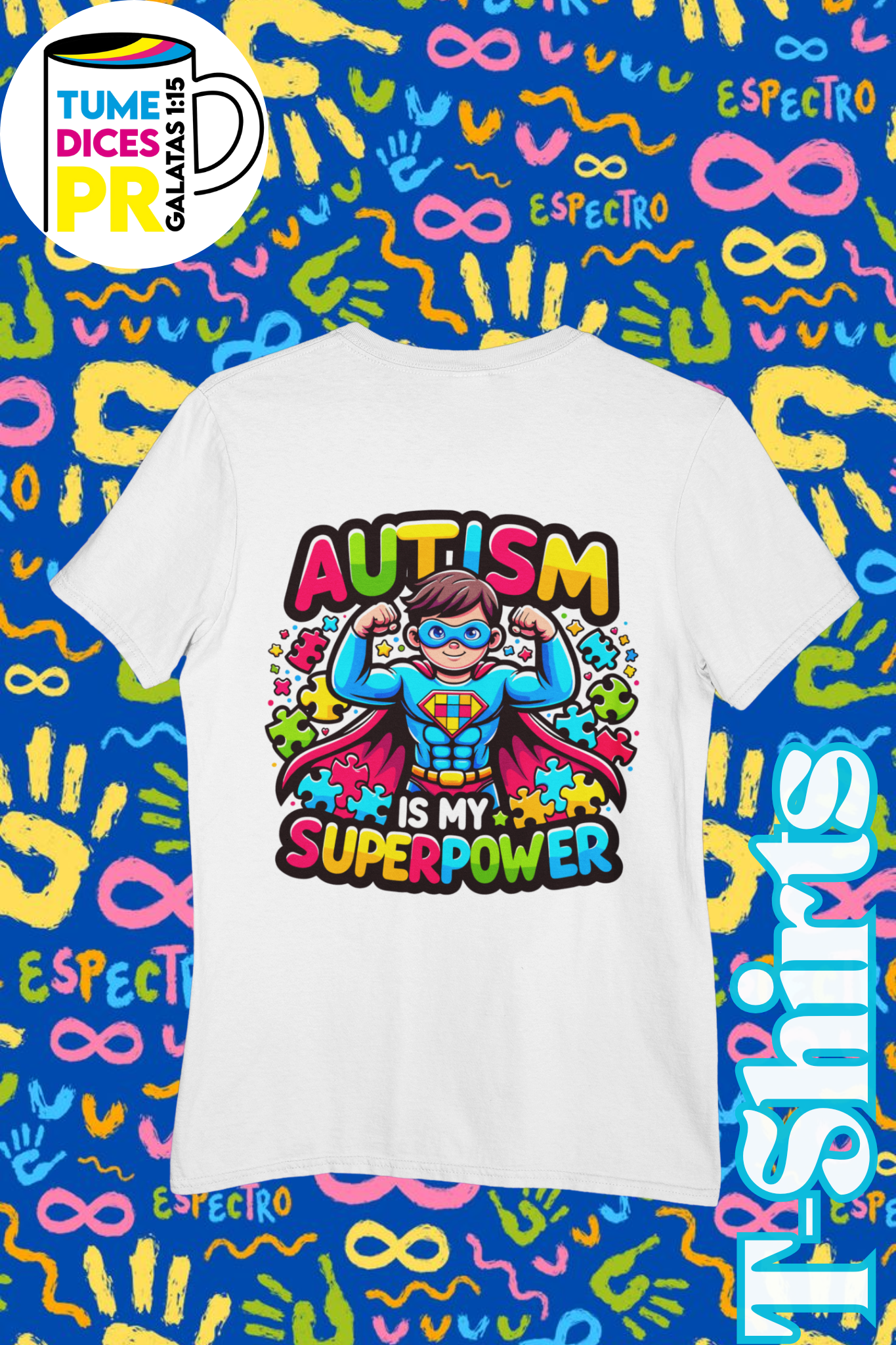 AUTISMO 5 Camisetas