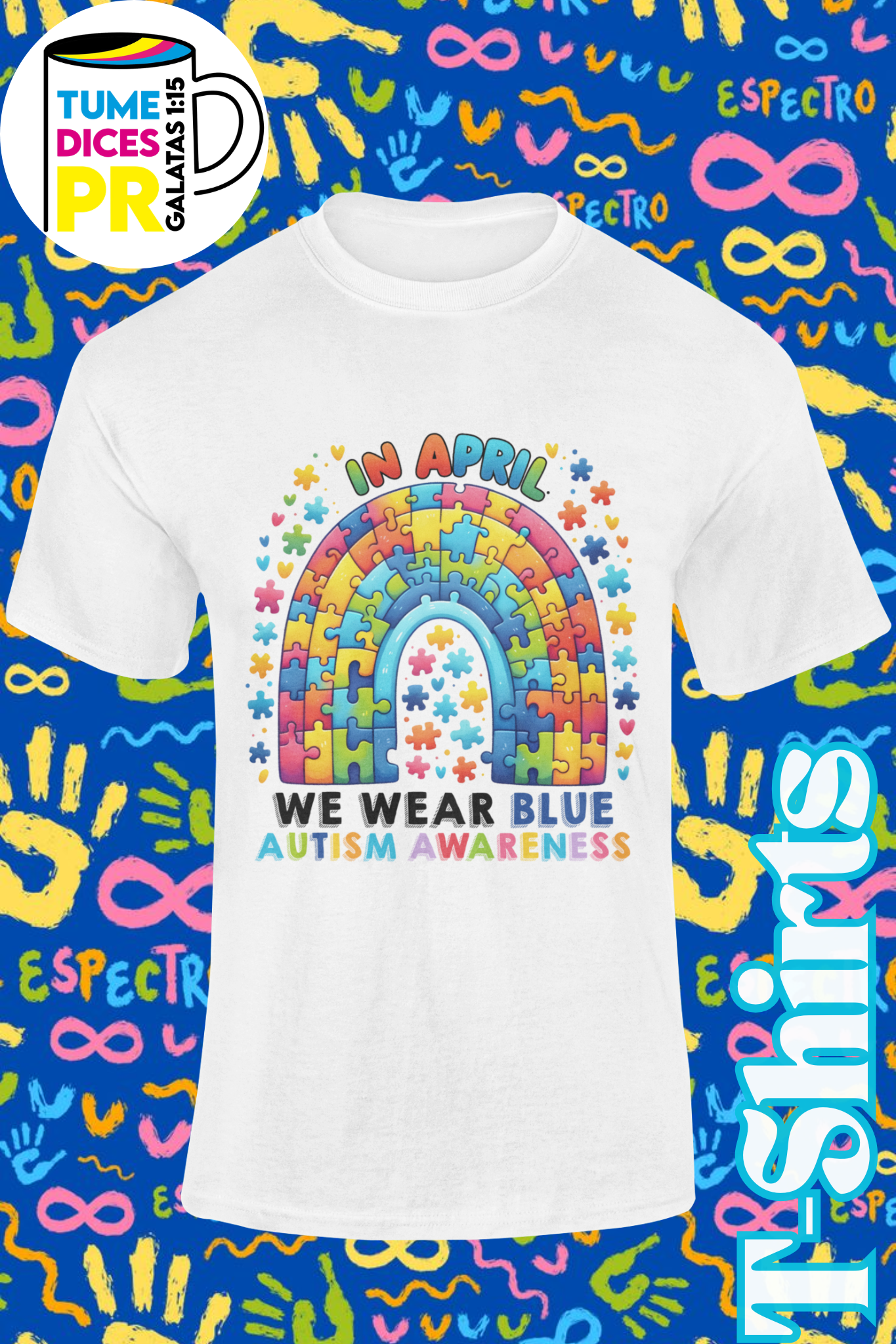 AUTISMO 5 Camisetas