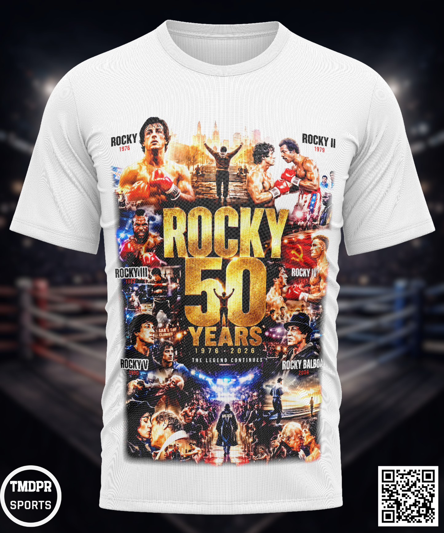 BOXEO ROCKY BALBOA Camisetas