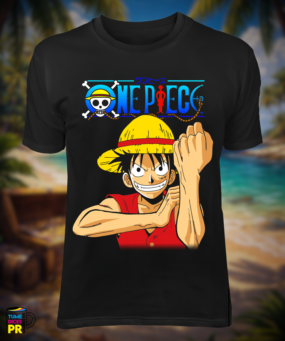 Camiseta ONE PIECE 1 | Algodón y poliéster | Tallas S–XL
