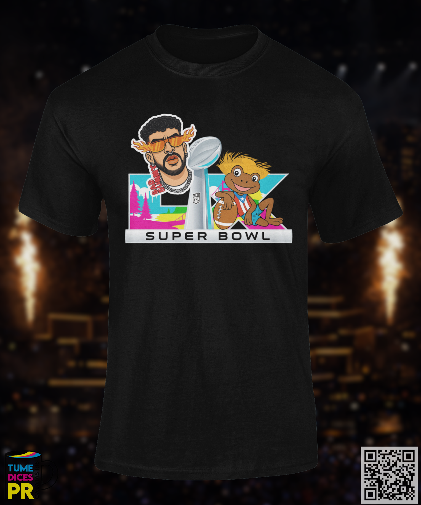 HALFTIME SHOW BAD BUNNY Camisetas