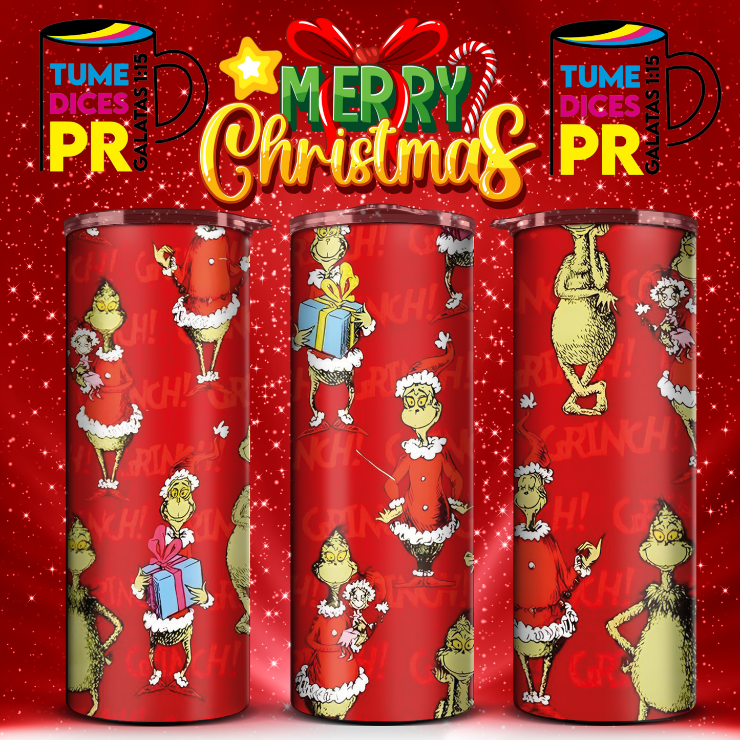 NAVIDAD Skinny Tumbler