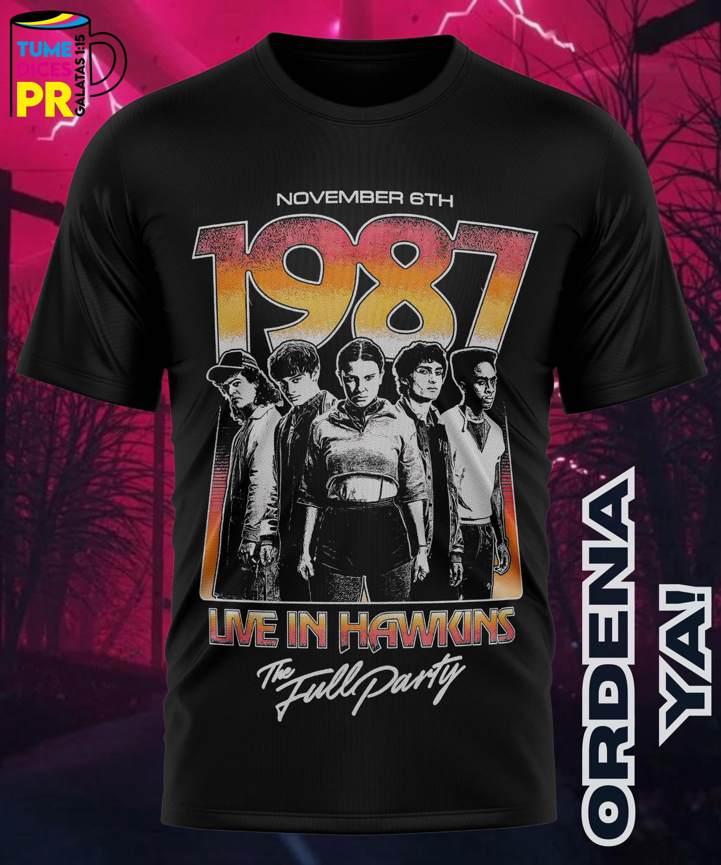 STRANGER THINGS Camisetas
