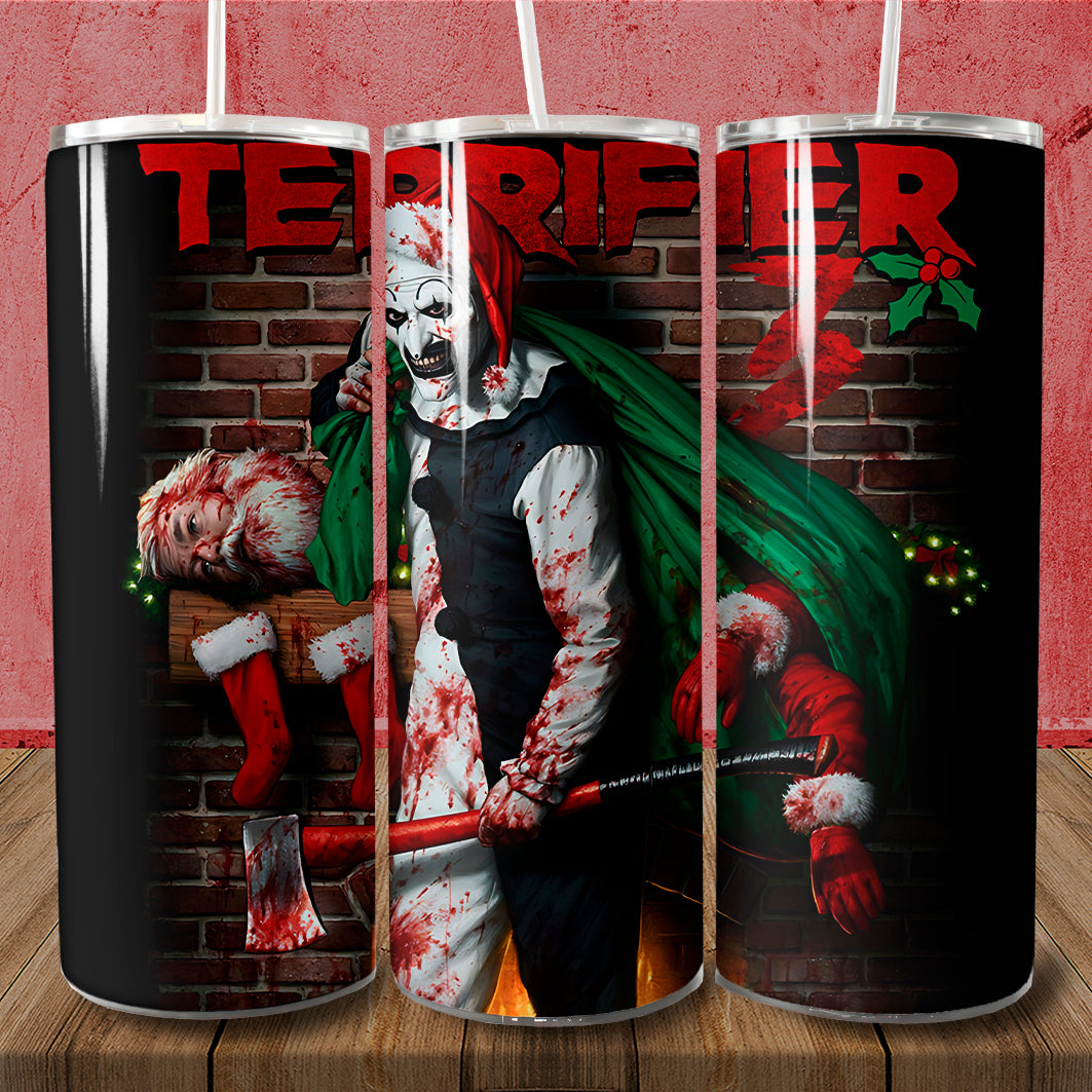Terrifier Skinny Tumbler