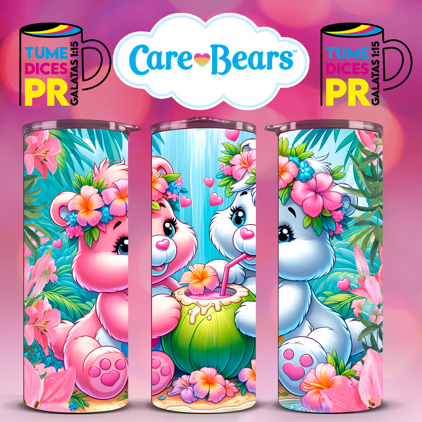CARE BEARS Skinny Tumbler