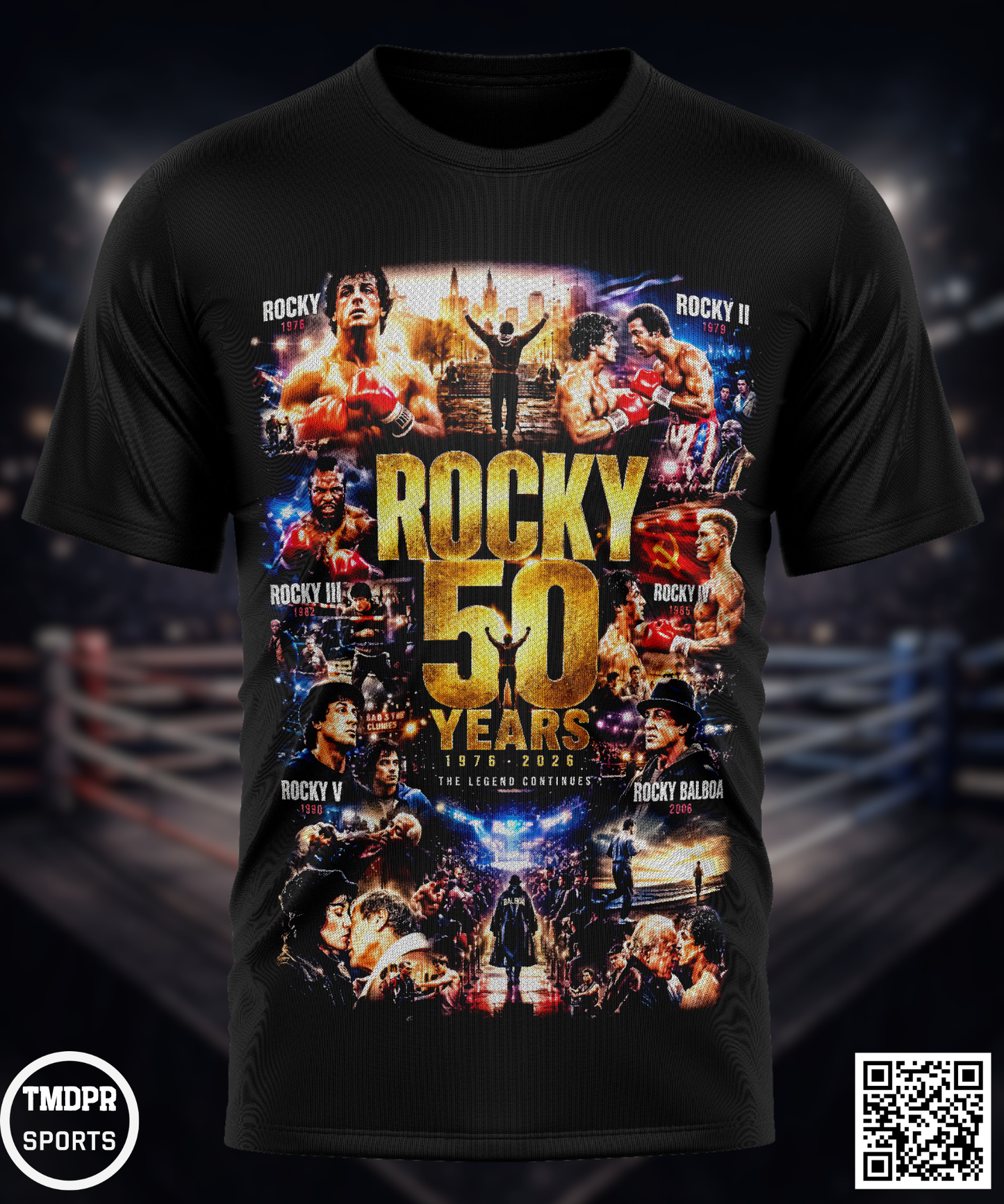 BOXEO ROCKY BALBOA Camisetas
