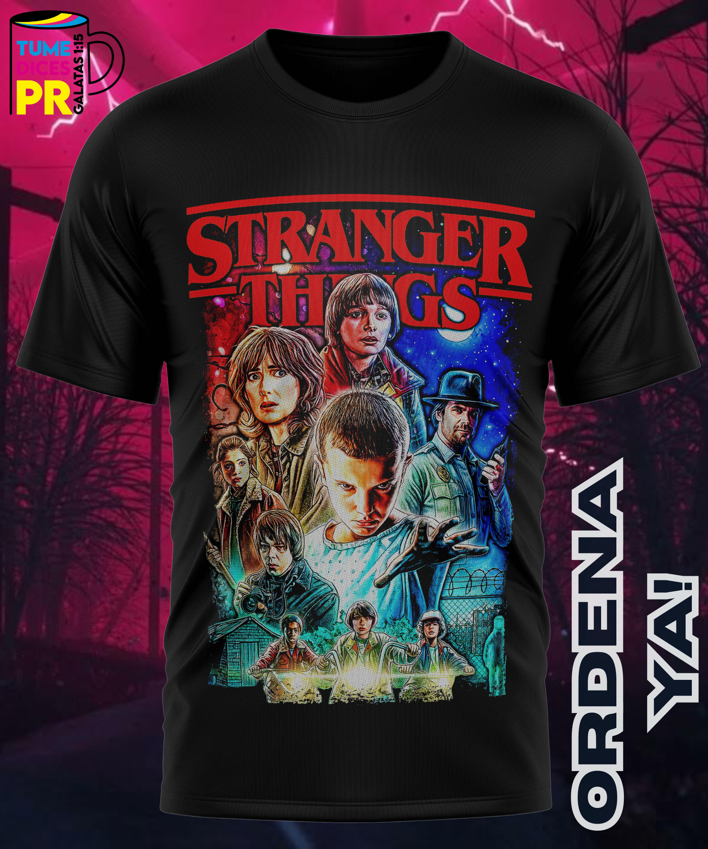 STRANGER THINGS Camisetas