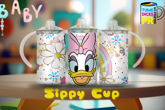 Sippy Cup Daisy Duck 2 12 oz | Acero inoxidable | Con sorbeto