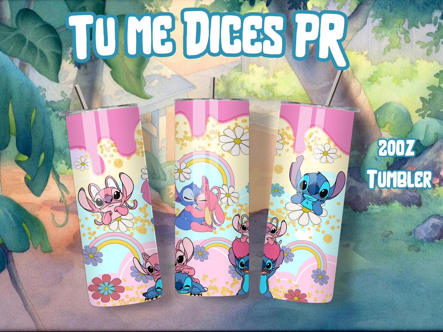 LILO & STITCH Skinny Tumbler