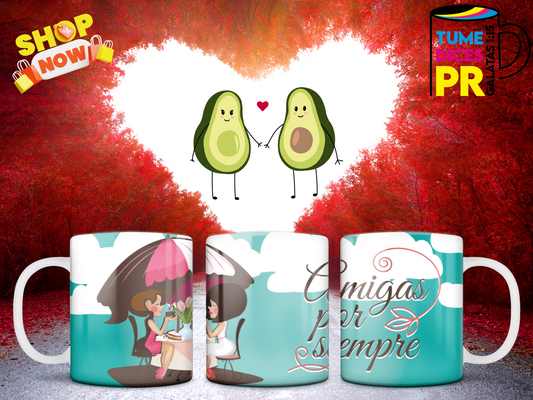 Taza AMOR Y AMISTAD 3