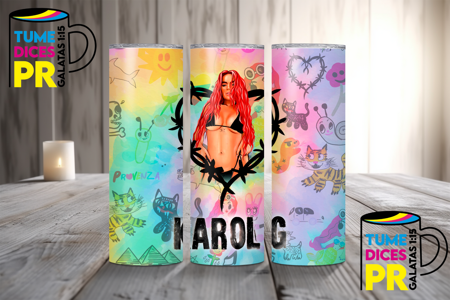 KAROL G Skinny Tumbler