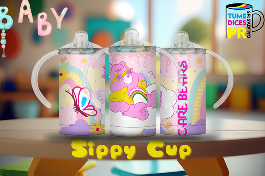 Sippy Cup Care Bears 2 12 oz | Acero inoxidable | Con sorbeto